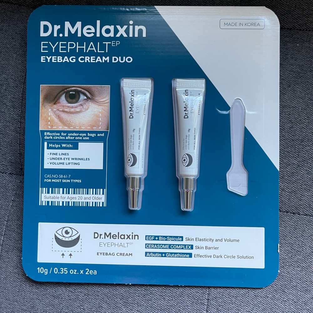 EYEPHALT Eyebag Cream Duo - White & Blue